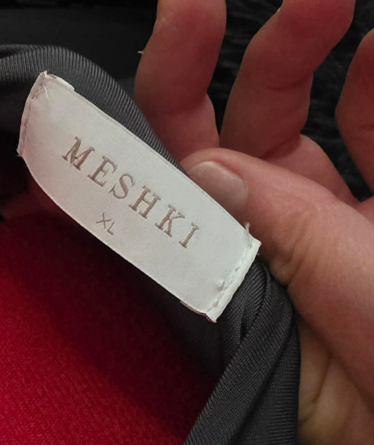 MESHKI brand label, size XL