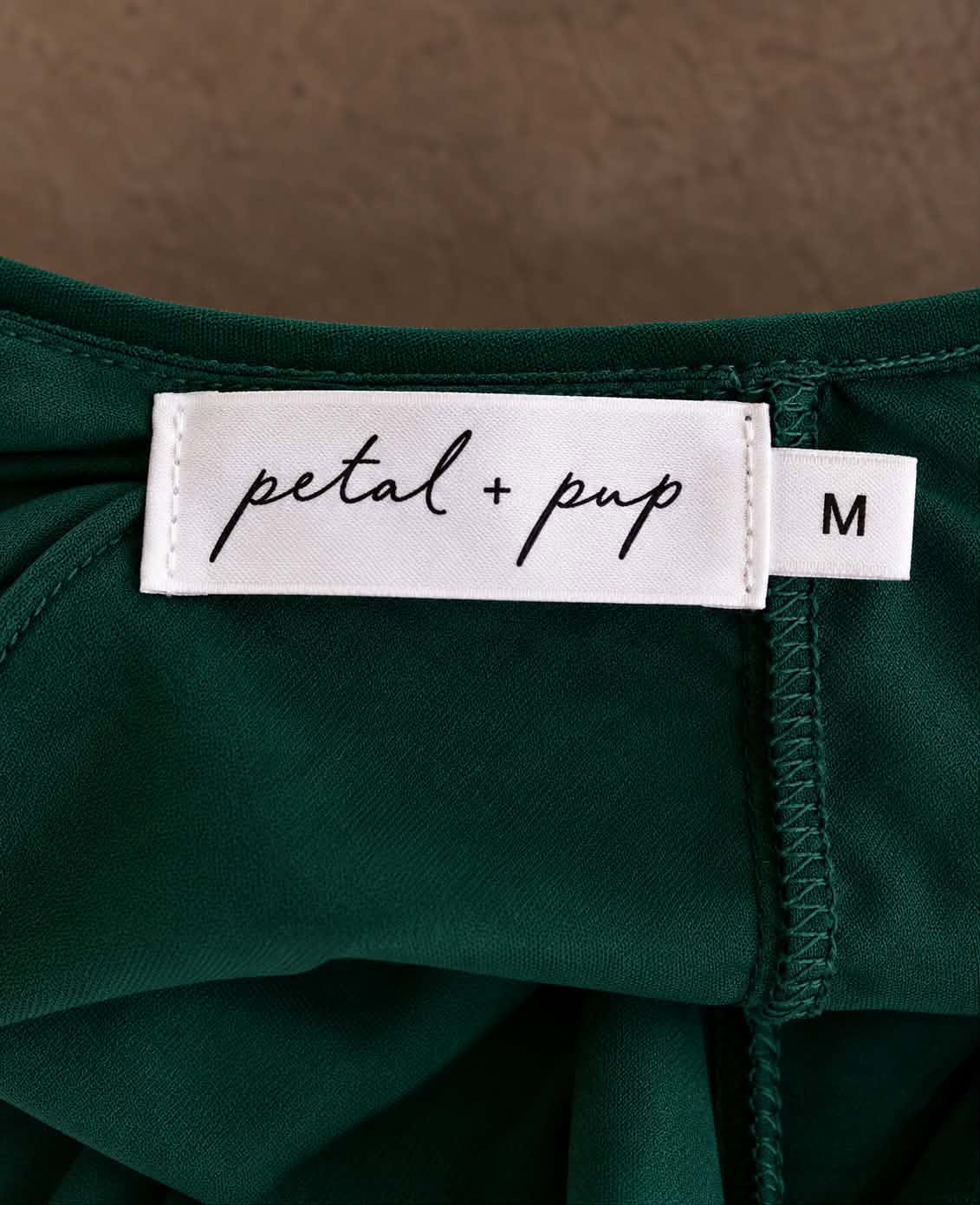 Petal + Pup Emerald Green Cut-Out