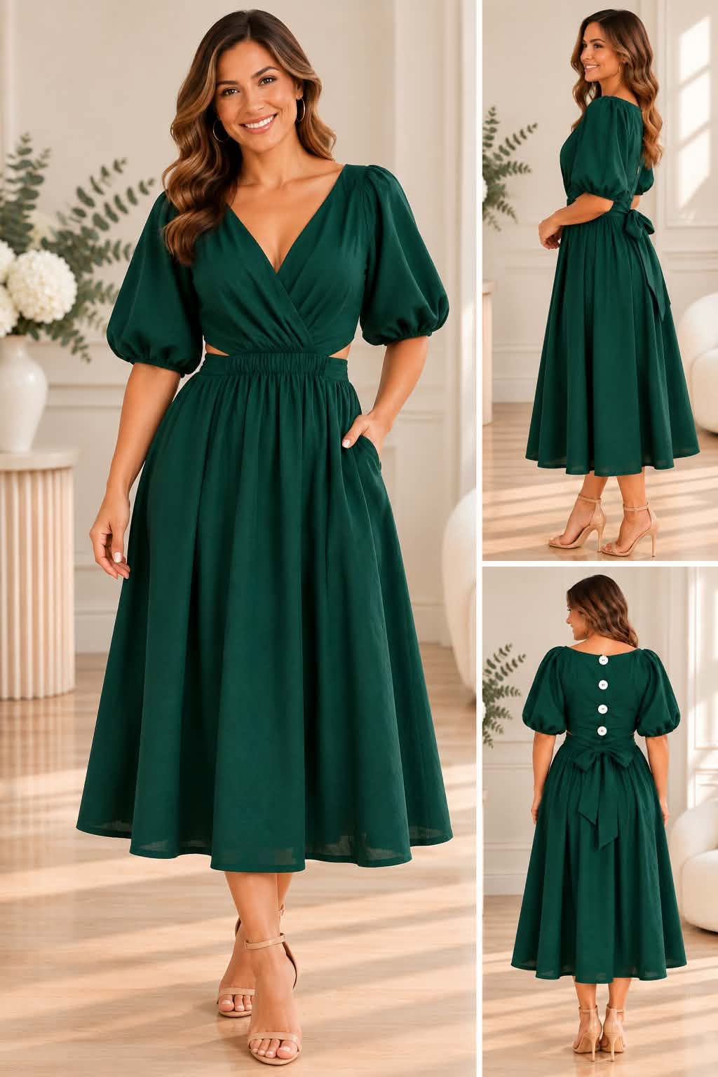 Petal + Pup Emerald Green Cut-Out