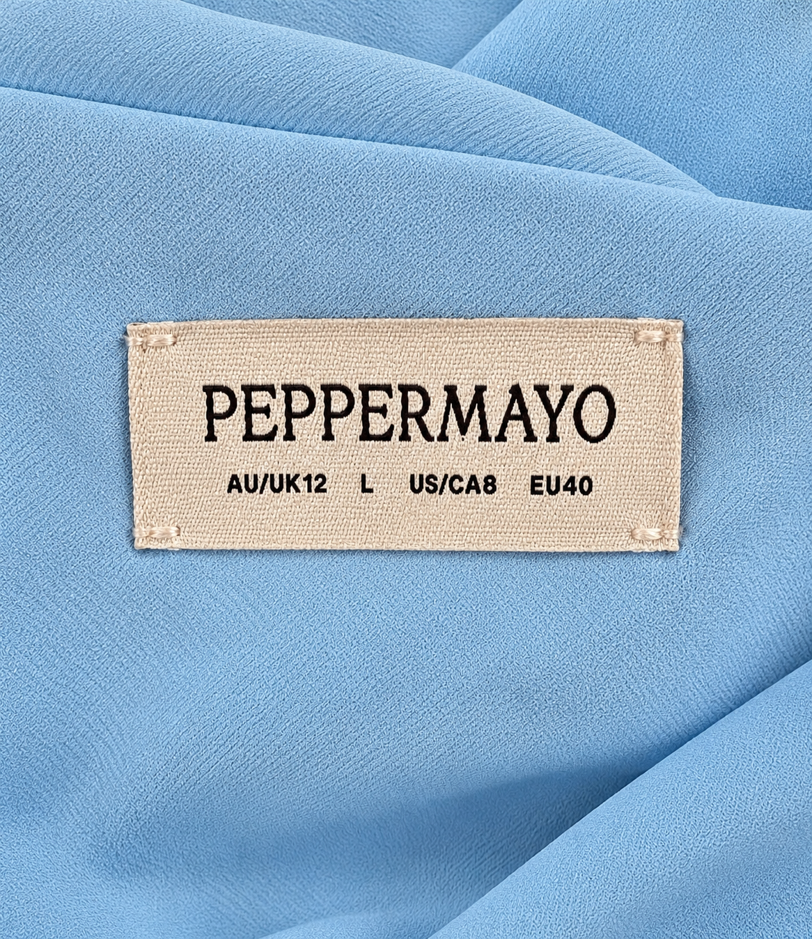 Sky Blue Halter Neck Maxi Dress