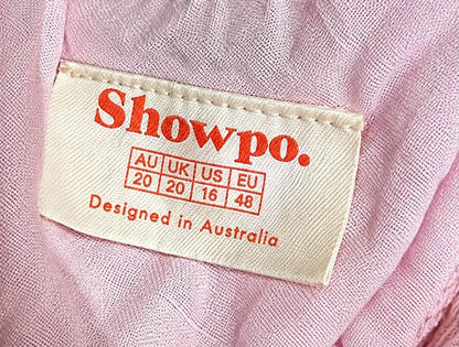 Showpo Blush Pink Ruffle Mini Dress